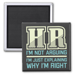 Funny Gift For HR Person | Human Resources Worker Magnet