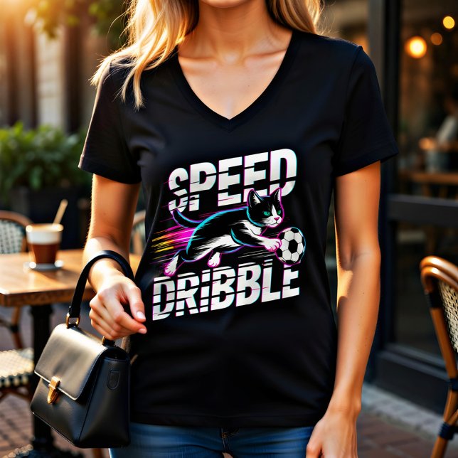  Funny Gift for Soccer & Cat Lovers T-Shirt (Creator Uploaded)