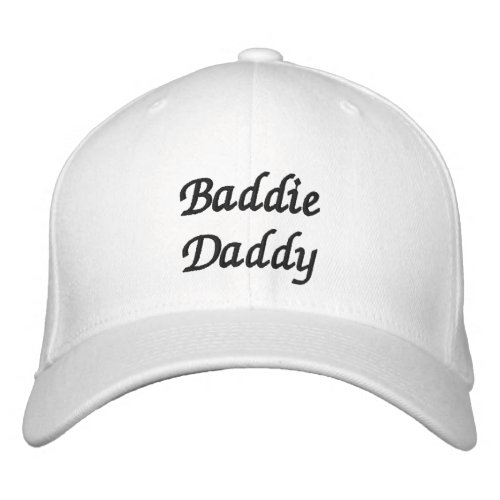 Funny Gift Husband Father Baddie Aesthetic Modern Embroidered Baseball Cap
