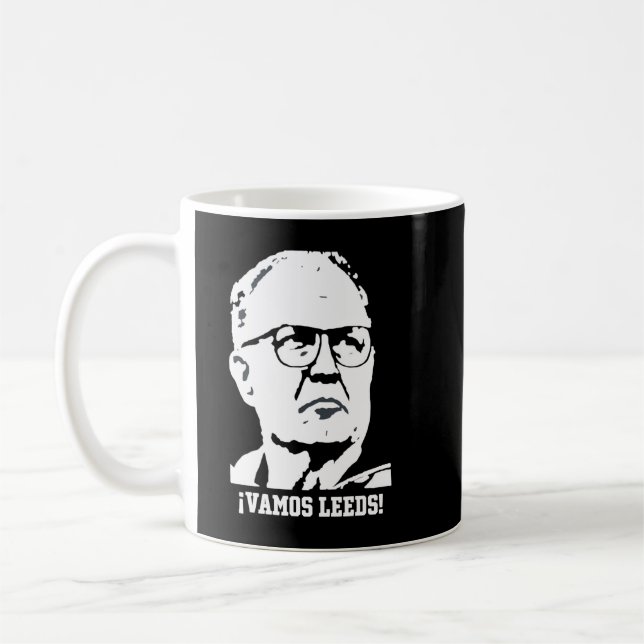 Funny Gift Marcelo Bielsa Leeds United Coffee Mug (Left)