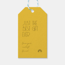 Funny gift tag