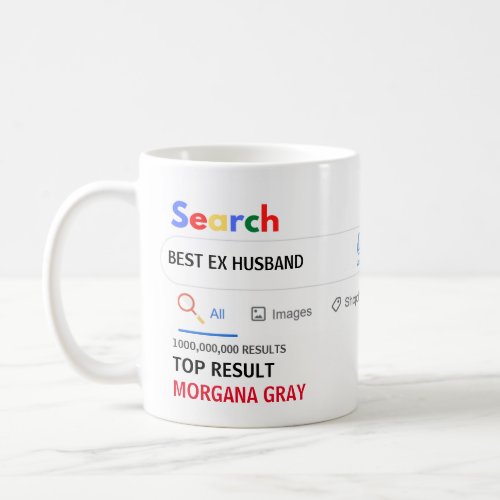 Funny Gifts BEST EX HUSBAND WIFE  Coffee Mug
