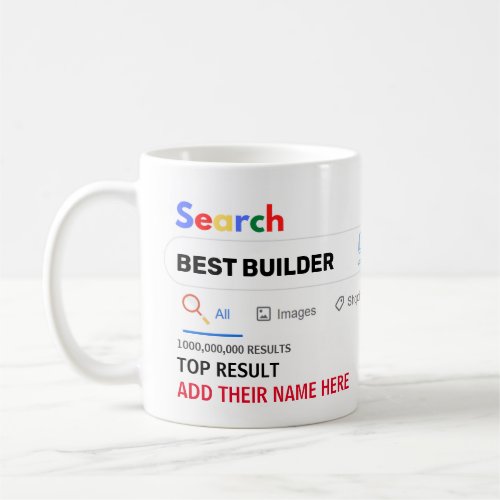 Funny Gifts BUILDER HANDYMAN DECORATOR PAINTER  Coffee Mug