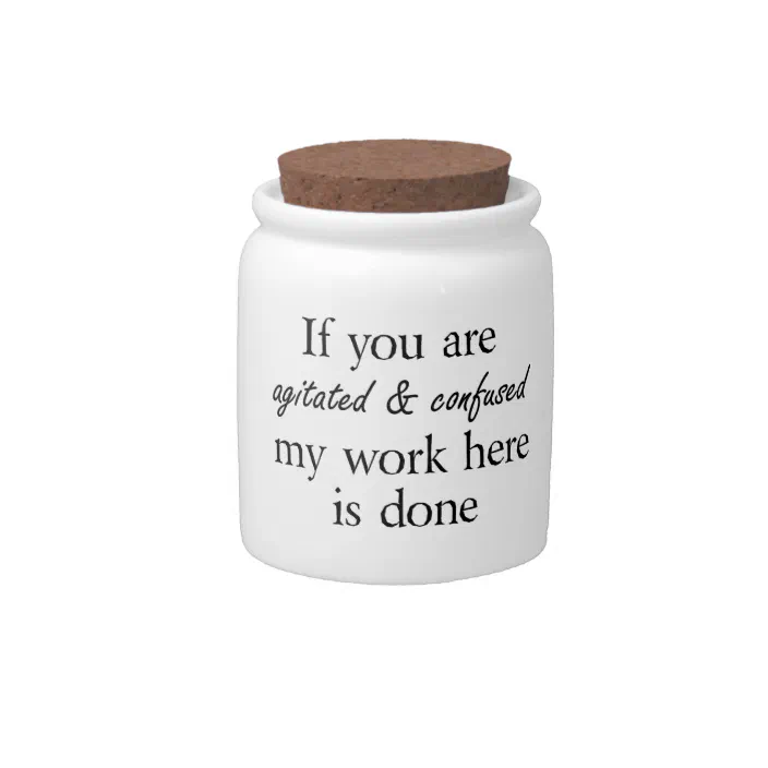 funny gifts candy jars unique coworker gift ideas zazzle com
