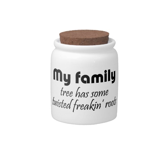 Funny gifts candy jars unique family gift ideas (Front)