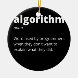 Funny Gifts Computer Geeks Nerds Programmers Ceramic Ornament