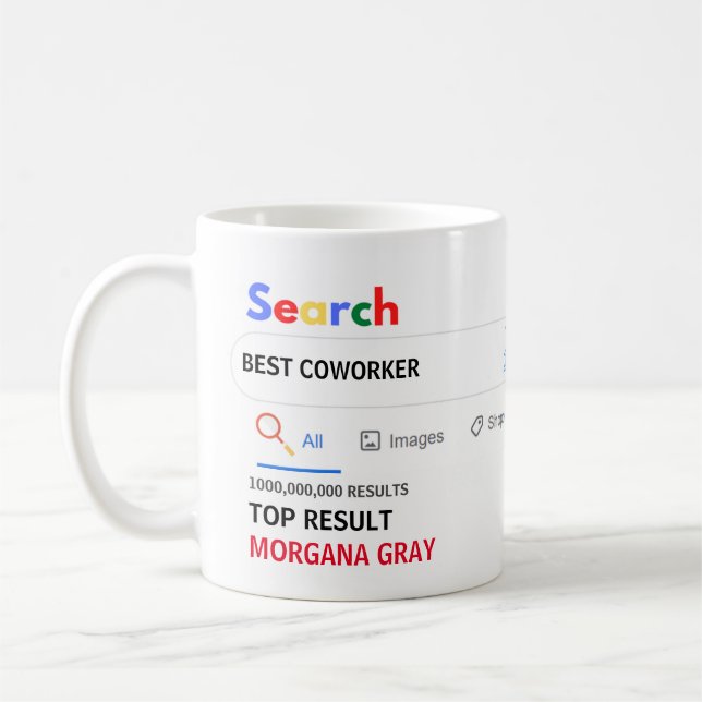 Funny Gifts Coworker Leaving Retirement BOSS PA Ex Coffee Mug (Left)