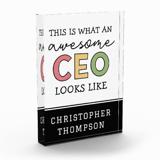 Funny Gifts for CEO | Awesome CEO Boss Gifts (Left)
