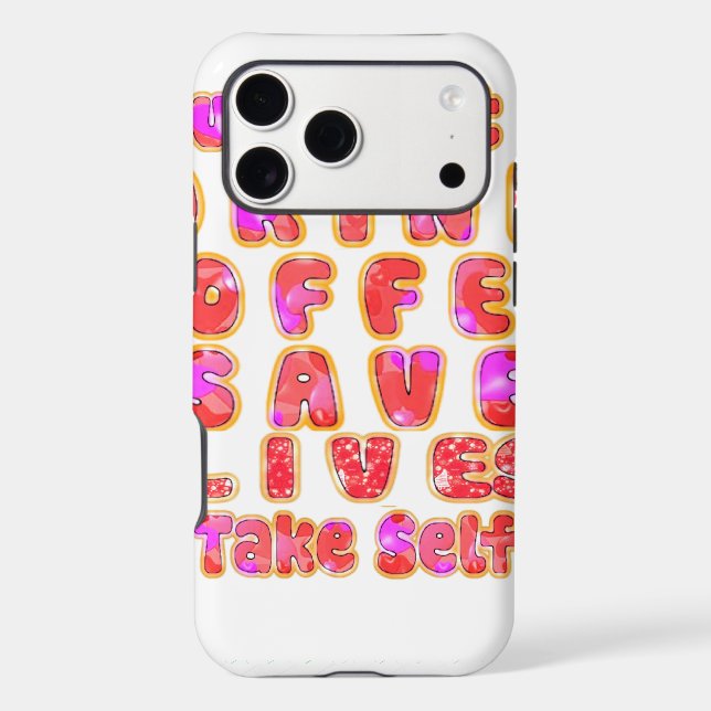 Funny Gifts for Coffee Lovers Case-Mate iPhone Case (Back)