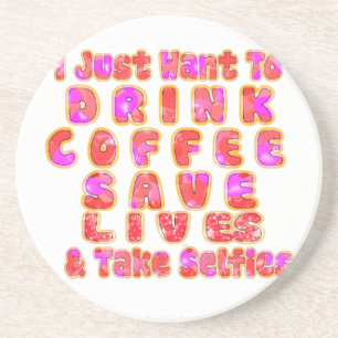 Funny Gifts for Coffee Lovers Coaster