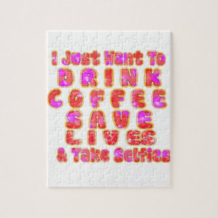 Funny Gifts for Coffee Lovers Jigsaw Puzzle