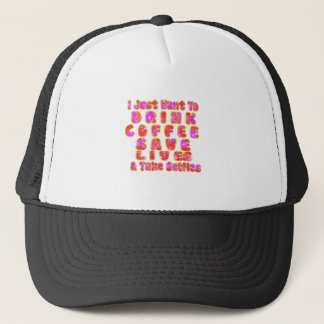 Funny Gifts for Coffee Lovers Trucker Hat
