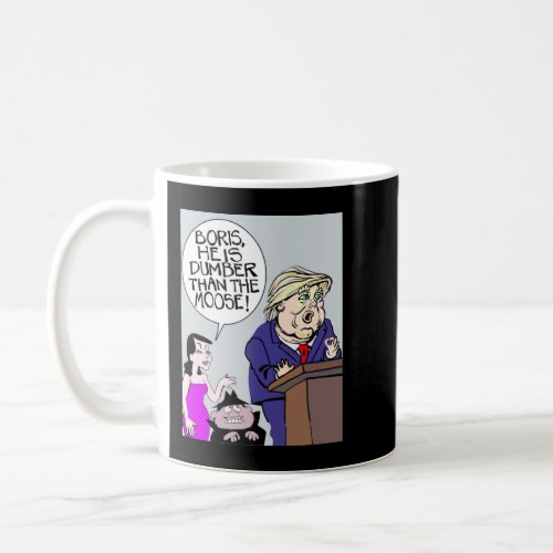 Funny Gifts For Donald Boris And Natasha Long Gift Coffee Mug