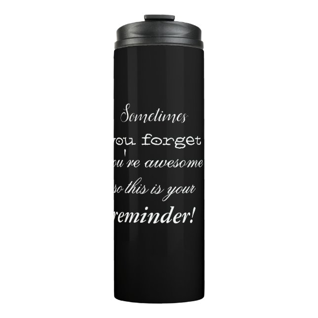 Funny Gifts for Him Husband, Dad, Boyfriend  Thermal Tumbler (Front)