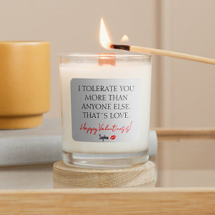 Funny Gifts For Husband Or Wife VDay Red Lips Scented Candle