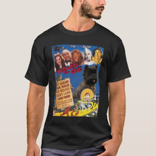 Funny Gifts For Wizard Of Oz Retro Vintage T_Shirt