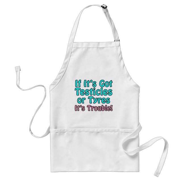 Funny Gifts for Women! Adult Apron (Front)