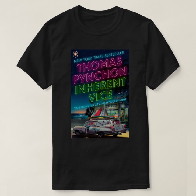 Funny Gifts Inherent Vice Alternative Movie Poster T-Shirt (Design Front)