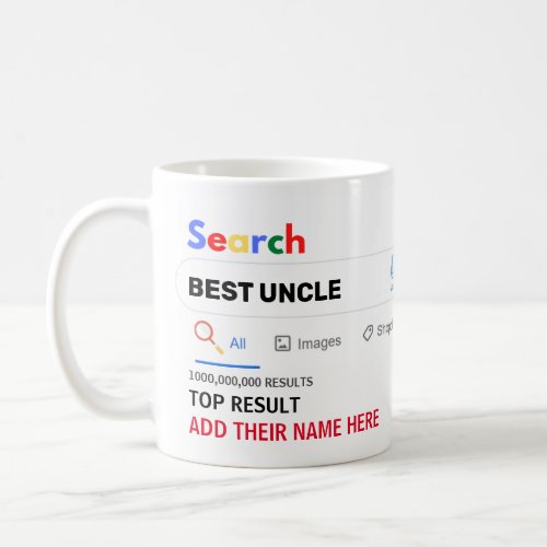 Funny Gifts UNCLE AUNTY COUSIN NEPHEW NIECE MOM DA Coffee Mug