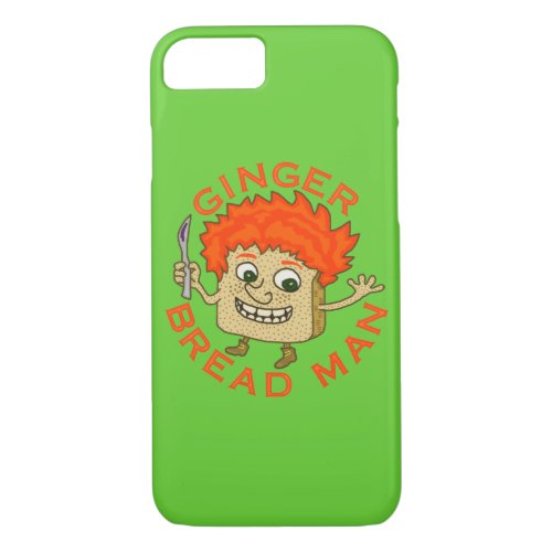 Funny Ginger Bread Man Christmas Pun iPhone 87 Case