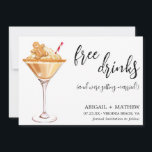 Funny Gingerbread Christmas Martini Photo Wedding  Save The Date<br><div class="desc">Celebrate the magic of the holiday season and your upcoming wedding with the "Funny Gingerbread Christmas Martini Photo Wedding Save the Date" card. This save-the-date card combines humor, festive cheer, and the delightful flavors of gingerbread to announce your wedding in a fun and memorable way. The card features a charming...</div>
