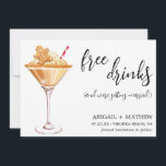 Funny Gingerbread Christmas Martini Photo Wedding  Save The Date<br><div class="desc">Celebrate the magic of the holiday season and your upcoming wedding with the "Funny Gingerbread Christmas Martini Photo Wedding Save the Date" card. This save-the-date card combines humor, festive cheer, and the delightful flavors of gingerbread to announce your wedding in a fun and memorable way. The card features a charming...</div>