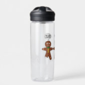 Funny Gingerbread Everything is Fine CamelBak Eddy Water Bottle (Front)