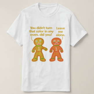 Funny Gingerbread Fake Tan Christmas T-Shirt