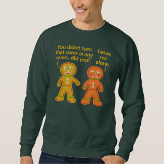 Funny Gingerbread Fake Tan Christmas Ugly Sweatshirt
