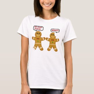 Funny Gingerbread Man Christmas T-Shirt