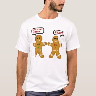 Funny Gingerbread Man Christmas T-Shirt