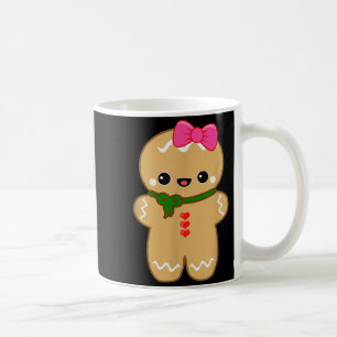Funny Gingerbread Man Christmas Women & Girl T Coffee Mug
