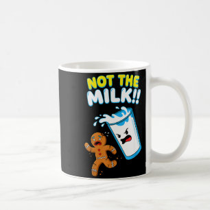 Funny Gingerbread Man Not The Milk Pun Cookies Wom Coffee Mug
