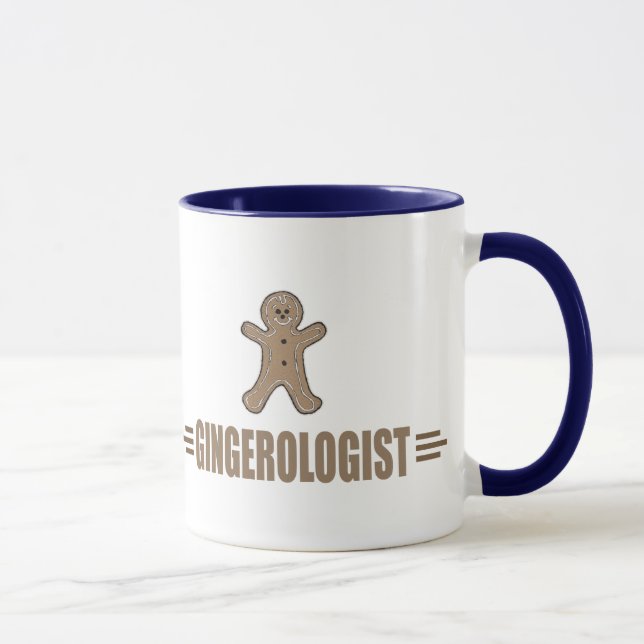 Funny Gingerbread Mug (Right)