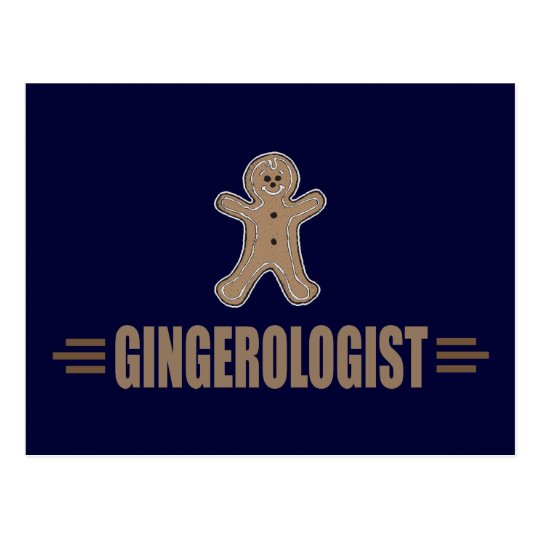 Funny Gingerbread Postcard