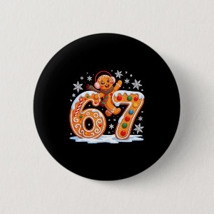 Funny Gingerbread Six Seven 67 Ice Cream Drip Chri Button