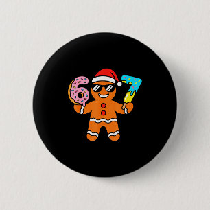 Funny Gingerbread Six Seven 67 Ice Cream Drip Chri Button