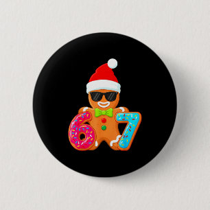Funny Gingerbread Six Seven 67 Ice Cream Drip Chri Button