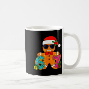 Funny Gingerbread Six Seven 67 Ice Cream Drip Chri Coffee Mug
