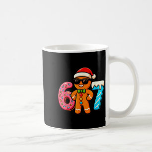 Funny Gingerbread Six Seven 67 Ice Cream Drip Chri Coffee Mug