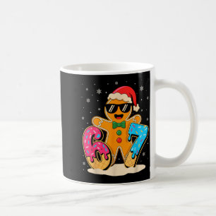Funny Gingerbread Six Seven 67 Ice Cream Drip Chri Coffee Mug