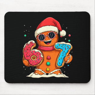 Funny Gingerbread Six Seven 67 Ice Cream Drip Chri Mouse Pad