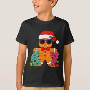 Funny Gingerbread Six Seven 67 Ice Cream Drip Chri T-Shirt