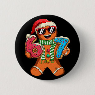 Funny Gingerbread Six Seven 67 Meme Ice Cream Chri Button