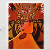  Funny Giraffe: A Kaleidoscopic African Charm (Front/Back)