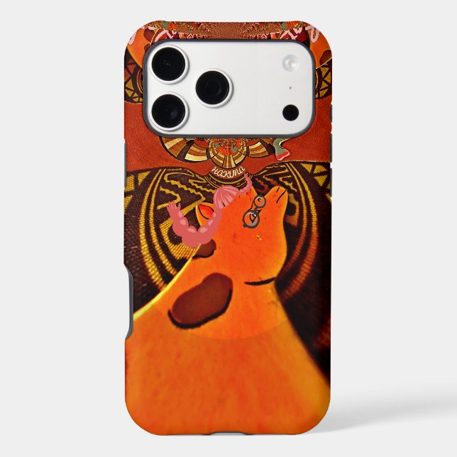  Funny Giraffe: A Kaleidoscopic African Charm Case-Mate iPhone Case (Back)