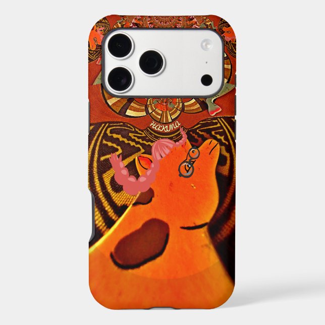  Funny Giraffe: A Kaleidoscopic African Charm Case-Mate iPhone Case (Back)