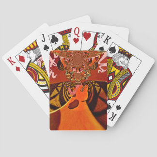  Funny Giraffe: A Kaleidoscopic African Charm Poker Cards