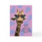 Funny Giraffe Birthday Card for Girl