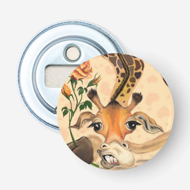 Funny Giraffe Bottle Opener (Front)